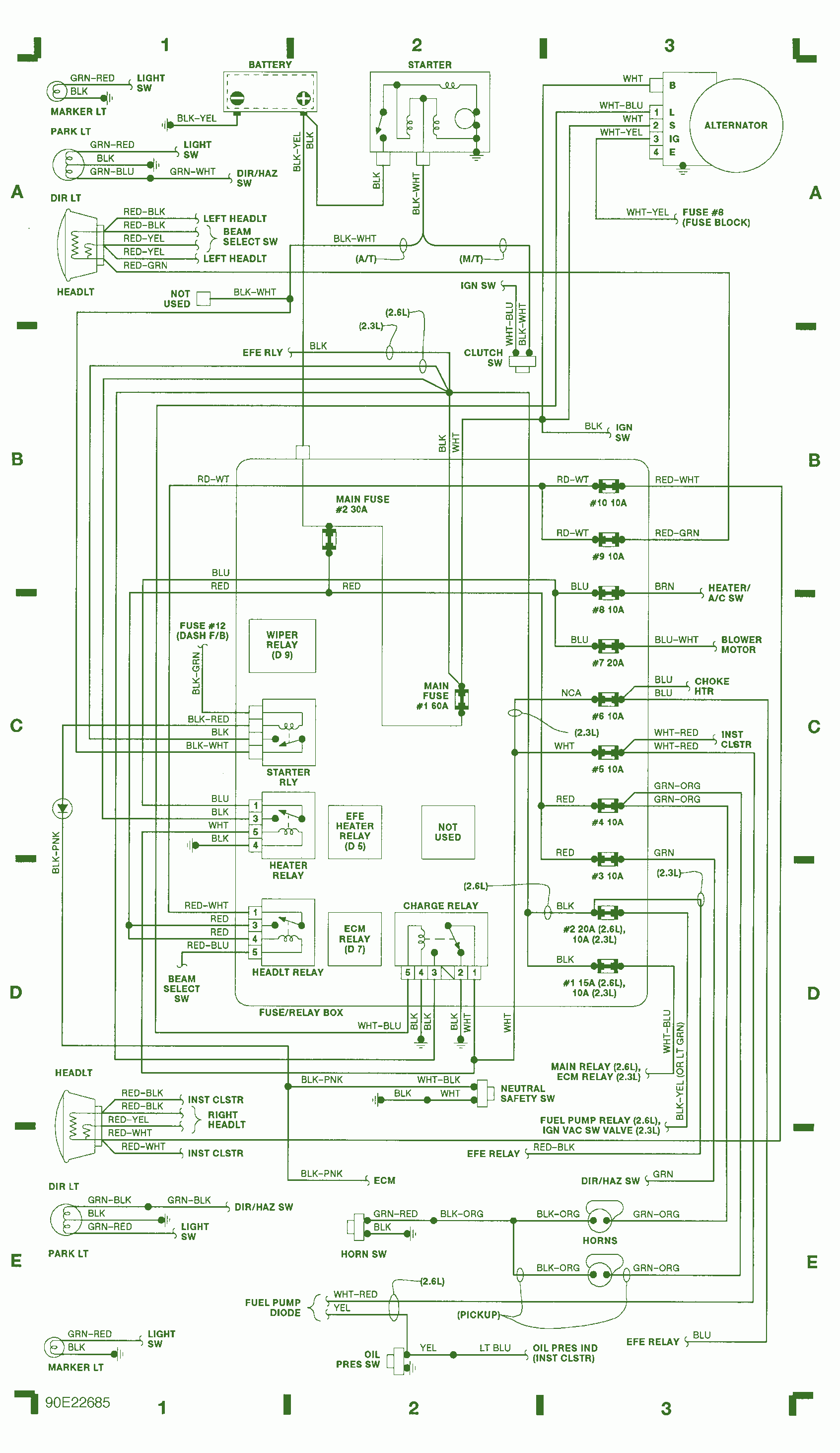 Isuzu Elf Electrical Wiring Diagram